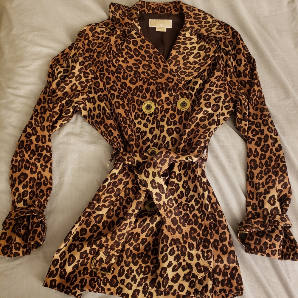 Michael Kors Leopard Coat